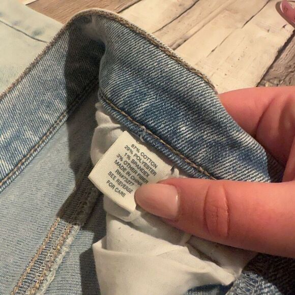 Mudd High Rise Distressed Hem Ankle Jegging | 7 - Picture 7 of 7